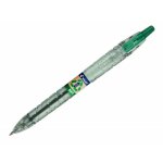 Penna a Sfera Retrattile Pilot Ecoball Inchiostro a Olio 86% Plastica Riciclata Verde