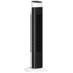 Coluna de Ar Homcom 45W 3 Velocidades 3 Modos Silenciosa Comando Oscilação 70°