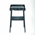 Barbacoa Eléctrica Severin 8594 con Soporte 2000W Parrilla Acero Inoxidable