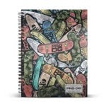 Cuaderno Espiral Prodg A5 120 Hojas Cuadrícula 5 mm Tapa Dura