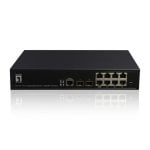 Conmutador LevelOne GEP-1061 Gestionado L2 8 Puertos Gigabit PoE Montaje Rack