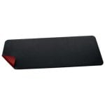 Alfombrilla para ratón Sigel SA603 Negro Rojo Imitación piel Base antiderrapante