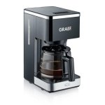 Cafetière à filtre Graef FK 402 1,25 L 1000 W Noir Acier inoxydable 10 Tasses
