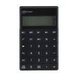Tischrechner Officebox 12 Ziffern mit klappbarem Fuß schwarz