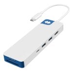 Base USB-C Targus HyperDrive 100W Bianco 5 Gbit/s