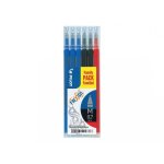 Bolígrafo de gel Pilot FriXion Ball Multicolor 0,7 mm Pack 6