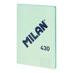 Libreta A4 Milan 430 Cuadriculada 48 Hojas 95g Verde