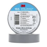 Cinta Aislante 3M 165GY6E Gris PVC 25 m
