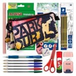 Estuche Triple de Cremalleras Karactermania PRODG Pack Escolar 40 Utensilios