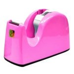Distributore per nastro adesivo da scrivania medio Sdi, compatibile 66 m, rosa