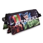 Estoje Escolar Marvel Os Vingadores Triplo