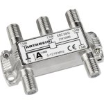 Kabelverteiler Kathrein EBC 04/G 75 Ω 5-1218 MHz Silber F