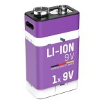 Pile Ansmann 1315-0005 Recargable 9V Ión de Litio 400 mAh