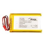 Batteria Akyga AKY0580 Ione di Litio 4000 mAh 3,7 V Argento