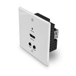 Extensor AV HDBaseT Lindy 38348 4K 60Hz 70m Blanco