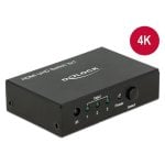 Conmutador HDMI Delock 18683 3 Entradas 1 Salida 4K Ultra HD 18 Gbit/s