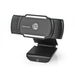 Cámara web Nedis WCAM110BK 5 MP Full HD USB 2.0 Negro