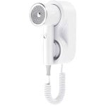 Secador de Pelo de Hotel Grunkel PEARLRESORT 1600W 3 Temperaturas 2 Velocidades Soporte Mural Blanco