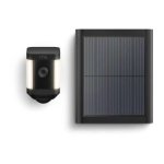 Cámara IP Ring Spotlight Plus Battery FullHD Visión Nocturna Exterior Alarma Panel Solar Audio Bidireccional Control por Voz