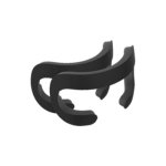 Almohadilla faciale HTC VIVE Pro, cuir PU, pack 2 unités, noir