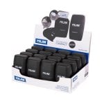 Espositore Milan Compact Shadow 16 Affilalapis Combinazione Gomma e Temperino Doppio