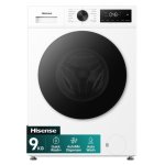 Lavadora Carga Frontal Hisense Serie 1i WF1I9042BWP2 9Kg 1400rpm Clase A Blanca