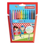 Rotulador STABILO Power Medio 12 Colores Multicolor