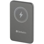 Batterie Externe Verbatim Charge 'n' Go 10000 mAh Quick Charge 3.0 Cargador Inalámbrico Gris