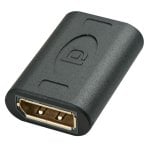 Cavo Adattatore DisplayPort Lindy 41020 Femmina per Femmina Nero