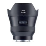 Objectif Zeiss Batis 18mm F2.8 Monture Sony E Sans Stabilisation Parasol