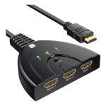 Commutatore Video Techly IDATA HDMI-3F8K HDMI 2.1 8K USB-C