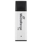 Unidad flash USB MediaRange MR1905-1 1 TB USB 3.2 Gen 1 400 MB/s aluminio