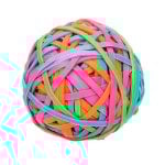 Bola de Gomillas Elásticas Q-Connect Nº 5 100 Unidades Colores Surtidos