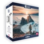 Kit de Acessórios Fotográficos Cokin NX Filtro Polarizador Adaptadores Estojo