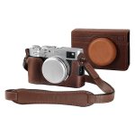Estojo de Couro SmallRig 4558 para Fujifilm X100VI com Tampa e Alça