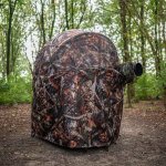 Tenda de Camuflagem Caruba 2 Pessoas Observação Fotográfica Resistência Intempéries