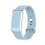 Aktivitätsarmband DCU Move Fitband Bluetooth Silber 30 Tage Akku Gesundheitstracking