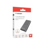 Disco Duro Verbatim TurboMetal 1TB SSD USB4 40 Gbit/s Ventilador