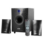 Colunas F&D 2.1 canais Bluetooth 4.0 18W com comando à distância