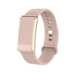 Aktivitätsarmband DCU Move Fitband Bluetooth IP68 Roségold 30 Tage Akku