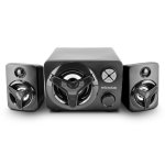 Colunas Microlab U210 2.1 canais sem fios e com fios 11W Bluetooth rádio FM