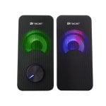 Altavoces Tracer Loop 2 voies filaires 6W avec USB et contrôle rotatif