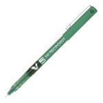 Roller Ball Pilot V5 Hi-tecpoint 0.5 mm Inchiostro Gel Verde