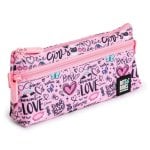 Estuche Portatodo Plano Grafoplás Sweet 2 Cerniere