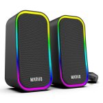Altifalantes Marvo SG-285 Havoc20 Com Fio 6W com Retroiluminação e Controlo Scroll