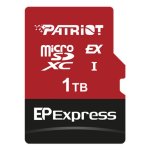 Tarjeta microSD Patriot EP Express 1 TB 800/600 MB/s UHS-I Clase 10