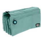 Estuche Escolar Portatodo Cuádruple Grafoplás Bits and Bobs Azul Soft