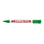 Marcadores permanentes Edding 400 Verde Plástico 1 mm 10 piezas