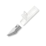 Scatola con 10 lame di ricambio per scalpello 6 mm 3 Claveles