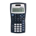 Calculadora científica Texas Instruments TI-30X IIS 11 dígitos 2 líneas Batería/Solar Negro